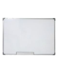 Whiteboard, magnetic, with metal frame, 60x90 cm, 1 piece
