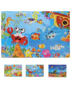 Children's puzzle, wooden, mixed, 1 piece
