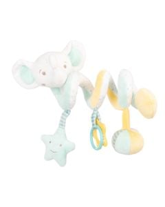 Lodër karroce për bebe, Kikka Boo, Elephant, mente, 25 cm, 1 copë