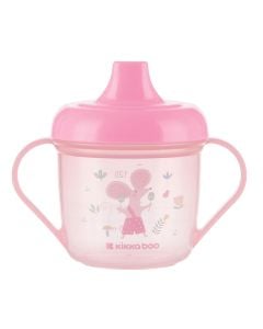 Gotë për fëmijë, Kikka Boo, Forest Party, 150 ml, +8 muajsh, rozë, 1 copë