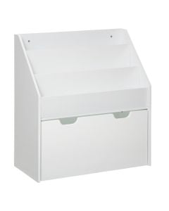 Organizues librash për fëmijë, MDF, e bardhë, 62.5x30x70 cm, 1 copë