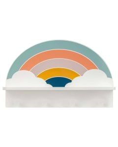 Children's room shelf, Soel Rainbow, MDF, 49x30x12 cm, 1 piece