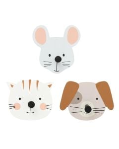 Varëse rrobash për fëmijë, Adoni, MDF, 10.5x10.5x3.7 cm, 1 pako