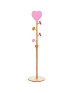 Varëse rrobash për fëmijë, Solea heart, MDF, 135 cm, 1 copë