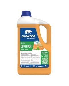 Floor detergent, Sanitec, Melon, 5 lt, 1 piece