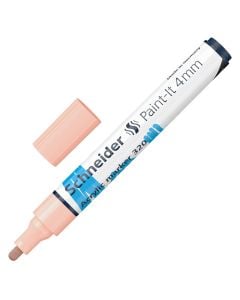 Marker, Schneider, akrilik 'Paint-IT ', 320, 4mm, pastel apricot, 1 copë