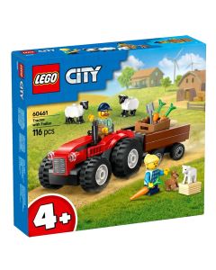 Lego, City, Tractor with Trailer, +4 years, 1 piece