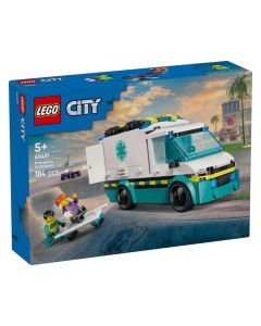 Lego, City, Emergency Ambulance, +5 years, 1 piece
