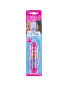 Furcë dhëmbësh elektrike për fëmijë, Mr White, Barbie, +4 vjec, rozë, 1 copë