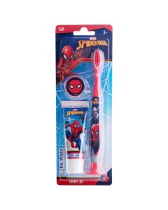 Children's travel set, Mr White, Spiderman, toothpaste 25 ml + brush, +3 years, 1 pack