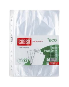 Plastic envelopes, A4, Cassa, 35 mic, 100 pieces, 1 pack
