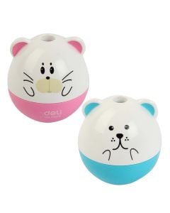 Sharpener, Deli, Bear, plastic, mixed, 1 piece