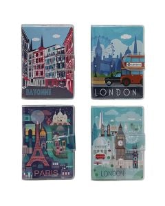 Notebook, City, A7, 1 piece