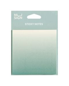 Postit, Deli NU, 7.6x7.6 cm, green, 1 piece