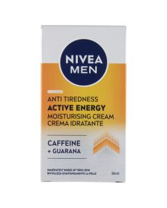 Krem hidratues për meshkuj, Nivea, Active Energy, 50 ml, 1 copë