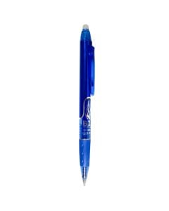 Pen with eraser, blue, 1 piece