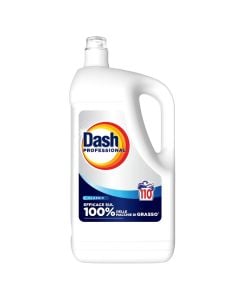 Detergjent likuid për rrobat, Dash, Professional, 110 larje, 1 copë