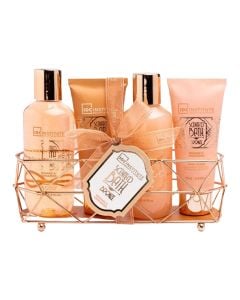 Set dushi, IDC Institute, Xhel dushi 160 ml + bubble bath 160 ml, lotion trupi 75 ml, scrub trupi 75 ml, 1 pako