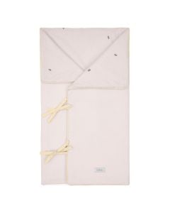 Mbulesë/thes gjumi për bebe, Kikka Boo, Hedge-hugs, pambuk, 90x68 cm, rozë, 1 copë