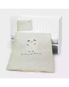 Set carcafë për fëmijë, Kikka Boo, Sleepy Sheep, këllëf jastëku+carcaf dysheku+këllëf jorgani, 1 copë