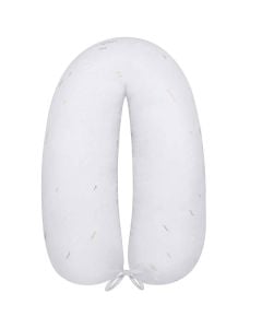 Jastëk nënash, Kikka Boo, Seally Me, pambuk, gri, 150 cm, 1 copë