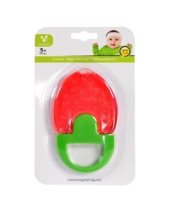 Teething Soother, Cangaroo, Strawberry, +3 months, 1 piece
