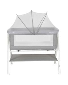 Krevat për bebe, Cangaroo, Kalinihta, 90x53x74 cm, gri, 1 copë