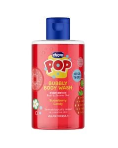 Shampo trupi për fëmijë, Chicco, Strawberry, +6 vjec, 300 ml, 1 copë