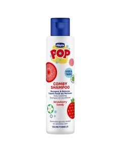 Shampo dhe balsam flokësh për fëmijë, Chicco, Strawberry candy, +6 vjec, 250 ml, 1 copë