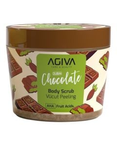 Scrub për trupin, Agiva, Dubai Chocolate, 300 ml, 1 copë