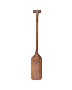 Lopata dekoruese, Toraja, dru tropikal Albasia, ngjyre natyrale, 17*4*100 cm