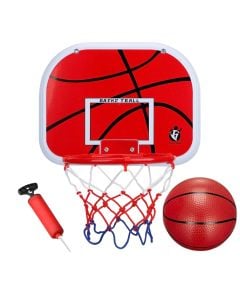 Basketball hoop for children, backboard 25x34 cm, hoop Ø23 cm