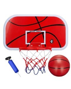 Basketball hoop for children, backboard 33x46 cm, hoop Ø25 cm