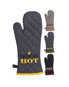 Kitchen glove,"Hot smoking", cotton, 41x19 cm, mix
