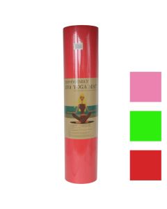 Yoga mat, Fitness, 173x60 cm, 8 mm, EVA, mixed colors