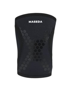 Fitness knee support, Maseda, black color, mixed sizes
