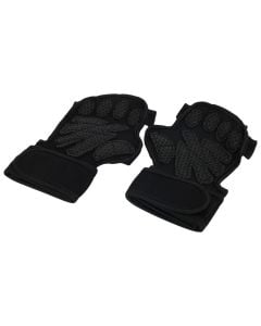 Open gym glove, Fitness, size L, black color