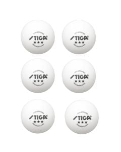 Ping pong balls, Stiga, 6 pieces