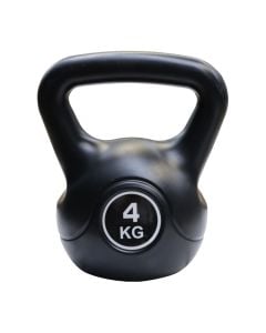 Girë kettlebell, Try&Do, 4 kg, veshje gome