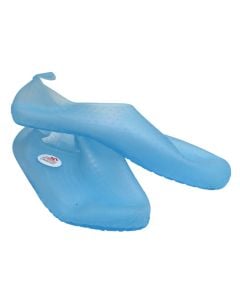 Këpucë silikoni për zhytje, ngjyra blu