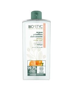 Uje micelar, Bio Etyc, organik, rifreskues, të gjitha tipet e lëkurës,  400 ml, 1 copë