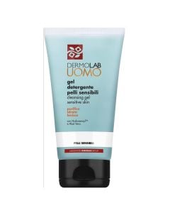 Xhel pastrues për fytyrën, Dermolab, për meshkuj, për lëkurë të ndjeshme, 150 ml, 1 copë