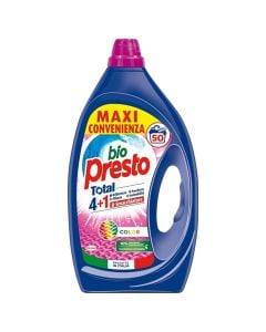 Detergjent likuid për rrobat, Bio Presto, Colore, 2250 ml, 50 larje, 1 copë