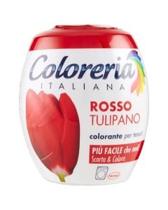 Bojë tekstili, Coloreria, Rosso, Tulipano, 350 gr, 1 copë