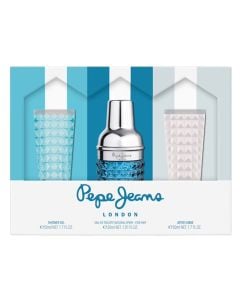 Set for men, Pepe Jeans, LIFE IS NOW for HIM, EDT 30 ml + Shower Gel 50 ml + After shave balm 50 ml