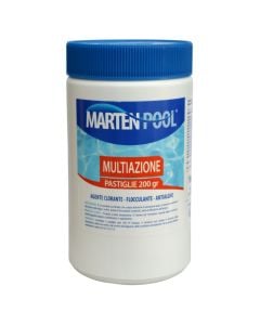 Solucion multifunksional per pishina, 1 Kg, klor aktiv & algacid