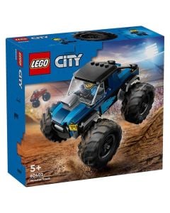 Lego, 60402 Blue Monster Truck, City, +5 vjec, 1 copë