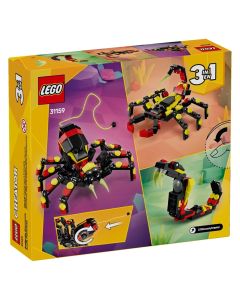 Lego, 31159 Wild Animals: Surprising Spider, Creator, +7 vjec, 1 copë