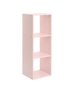 Children's shelf, Mix'n, 3 compartments, pink, 34.5x32x100.5 cm, 1 piece