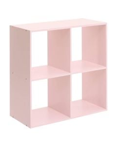 Children's shelf, Mix'n, 4 compartments, pink, 63.6x30x63.6 cm, 1 piece